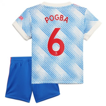 Tenue Manchester United Pogba 6 Enfant Exterieur 2021-2022 Maillot de Foot